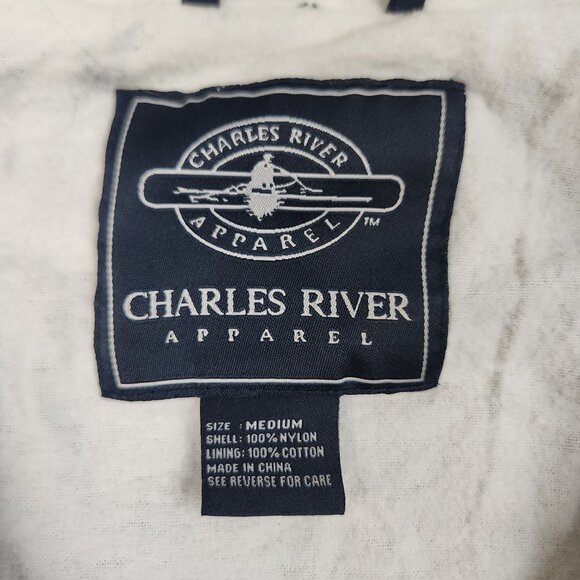 Holiday World Indiana Theme Park Jacket Medium Lined 1/4 Zip Hooded Employee - Picture 8 of 9